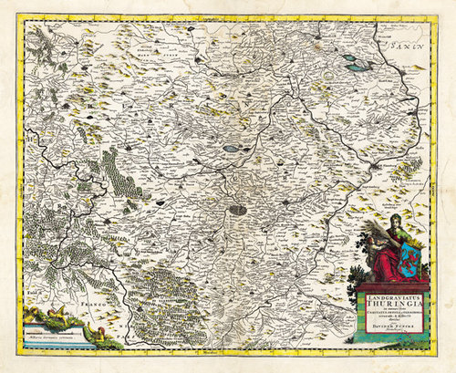 Thüringen Landgrafiatus (Funcke) 1690 [Reprint]