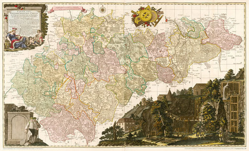 Erzgebirge Erzgebirgischer Kreis 1760 [Reprint]
