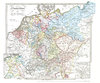 Historische Karte: DEUTSCHLAND von 1792-1854 (Reprint)
