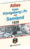 ATLAS Kreis Königsberg i. Pr. mit Samland 1928 - Ostpreußen