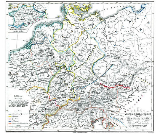 Geschichte in Karten 450–1850