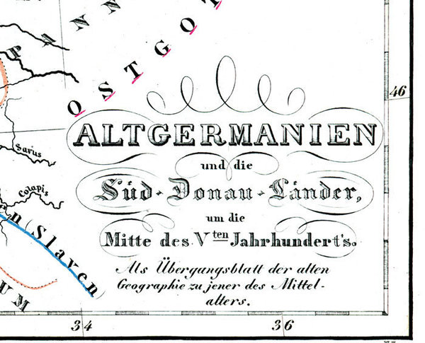DEUTSCHLAND – ALTGERMANIEN, um 450 [Reprint]