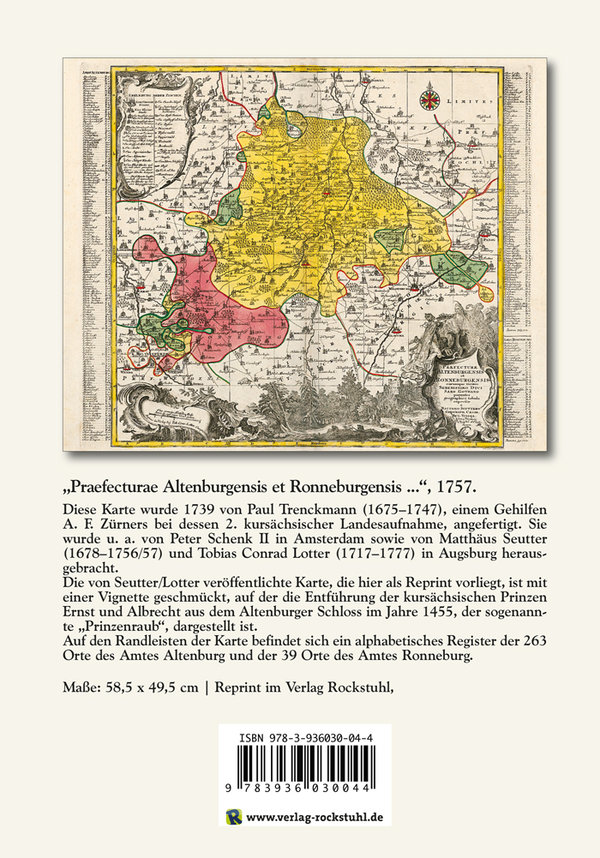 Matthäus Seutter (1678-1757) und seine Landkarten