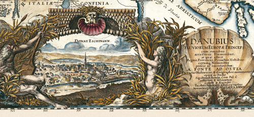 Donau - Donaukarte 1683 [Reprint]