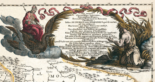 Donau - Donaukarte 1683 [Reprint]