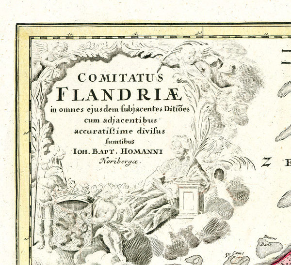 Flandern / Vlaaderen / Belgien / Belgium 1720 [Reprint]