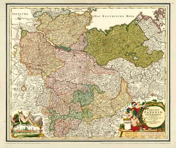 Norddeutschland/Niedersachsen 1720 [Reprint]