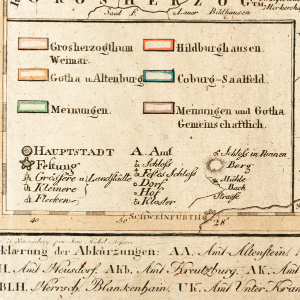Charta der Länder des herzoglich Sachsen-Ernestinischen Hauses 1815 [Reprint]