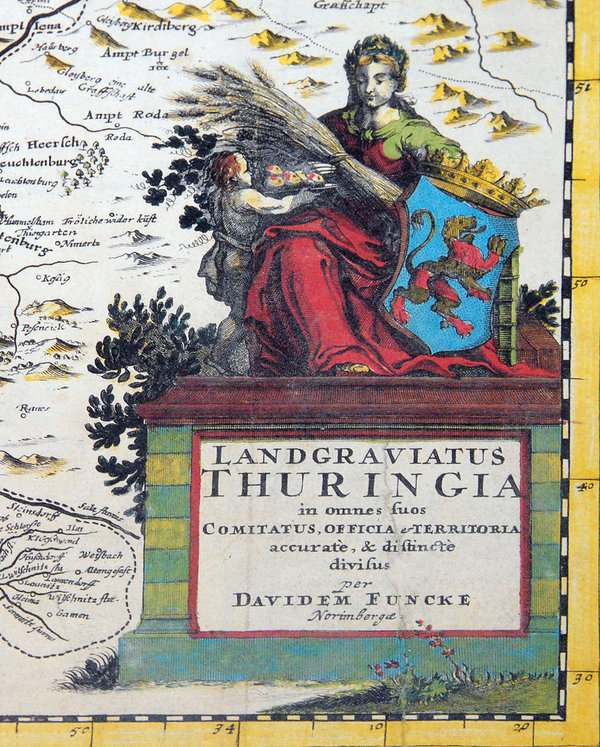 Thüringen Landgrafiatus (Funcke) 1690 [Reprint]