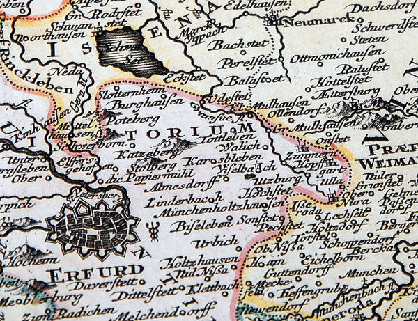 Land Thüringen 1740 [Reprint]