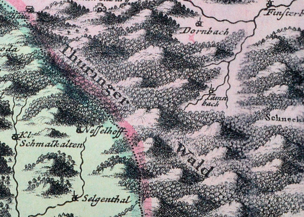 Amt Eisenach und der Thüringer Wald 1716 [Reprint]