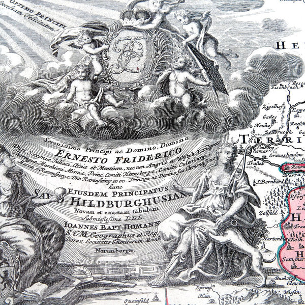 Fürstentum Hildburghausen 1729 [Reprint]