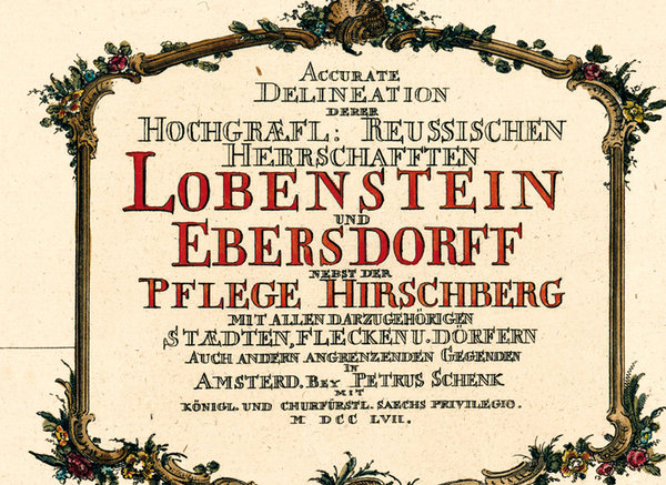 Lobenstein und Ebersdorf 1757 [Reprint]