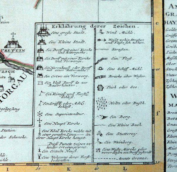 Wittenberg Gräfenhainichen Seyda 1749 [Reprint]