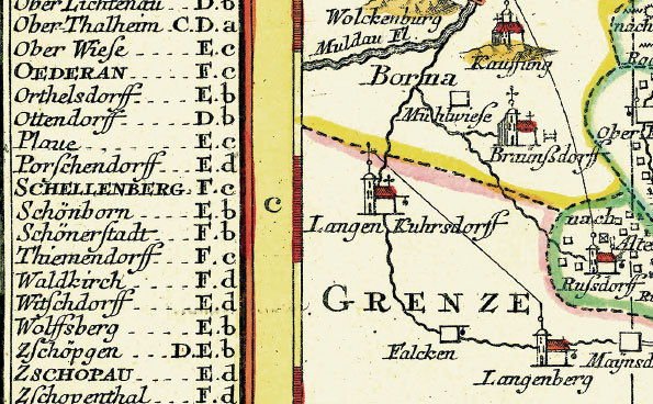 Ämter Augustusburg, Chemnitz, Sachsenburg mit Frankenberg und Stollberg 1758 [Reprint]