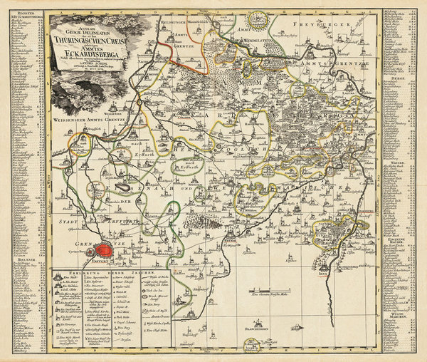 Amt Eckartsberga 1757 [Reprint]