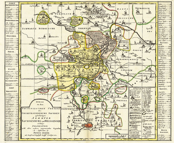 Aemter Sachsenburg und Weissensee 1753 [Reprint]