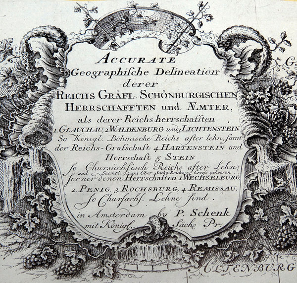 Die Schönburgischen Herrschaften und die Ämter Glauchau, Waldenburg, Lichtenstein [Reprint]