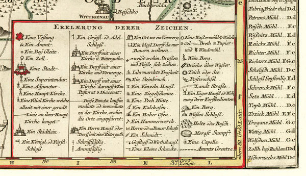 Amt Senftenberg, 1757 [Reprint]