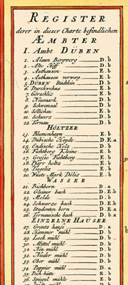 Stifts Amt Wurzen mit den Ämtern Eilenburg und Düben 1757 [Reprint]