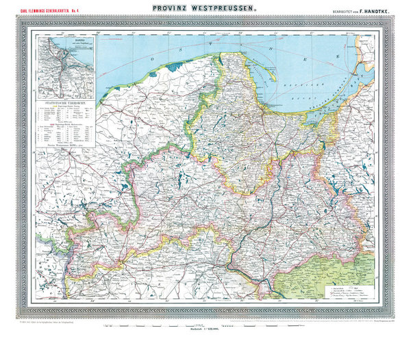 Provinz Westpreussen, um 1905 [Reprint]