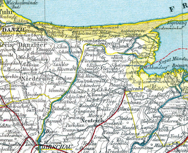 Provinz Westpreussen, um 1905 [Reprint]