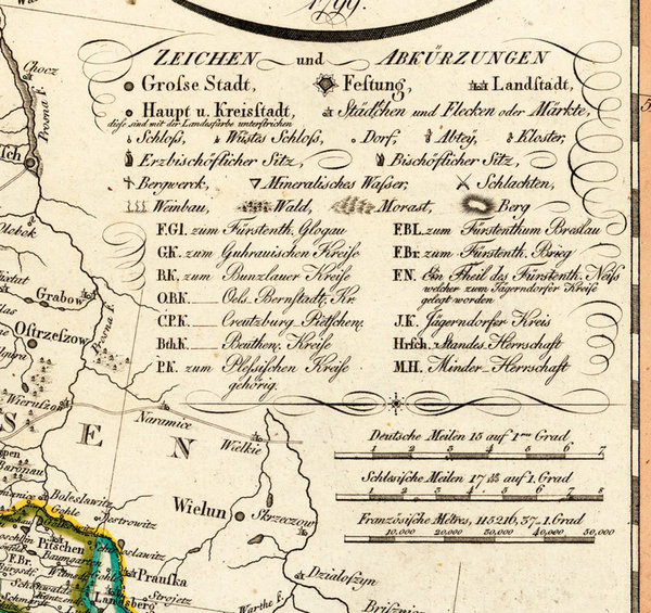 Schlesien Maehren 1799 [Reprint]
