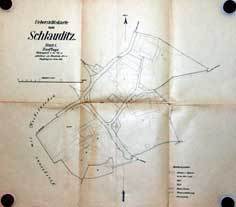 Originalkarte Schlauditz, Kreis Altenburg, 1913
