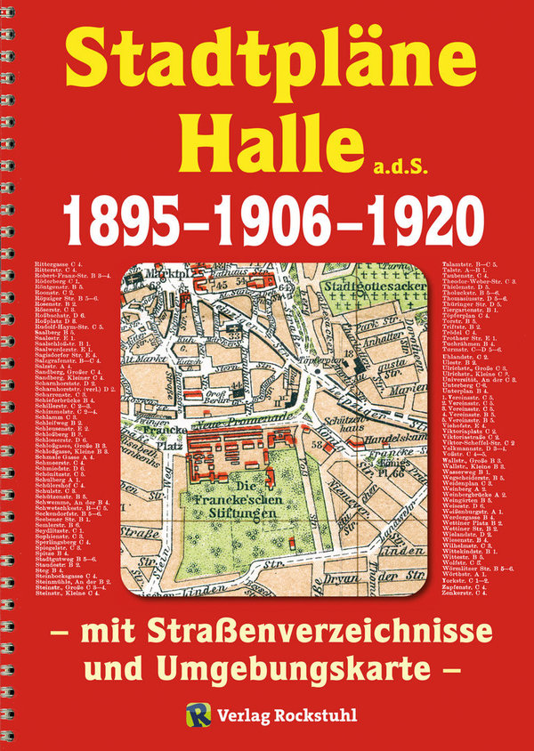 Stadtpläne Halle a.d.S. 1895–1906–1920