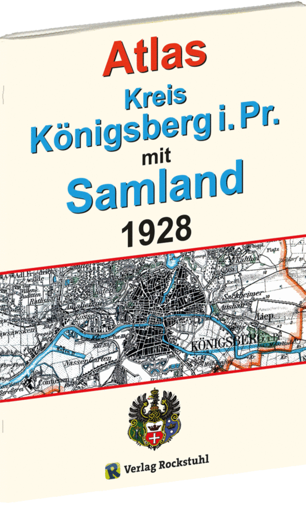 ATLAS Kreis Königsberg i. Pr. mit Samland 1928 - Ostpreußen